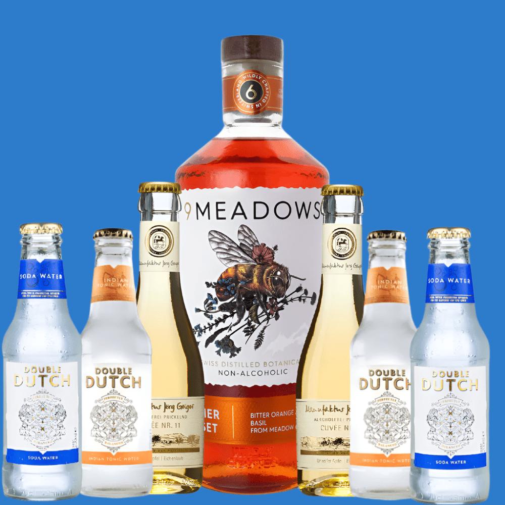 9 Meadows Alcohol Free 'Summer Sunset' Aperitif (0.5% ABV) - Wise Bartender - Spirit