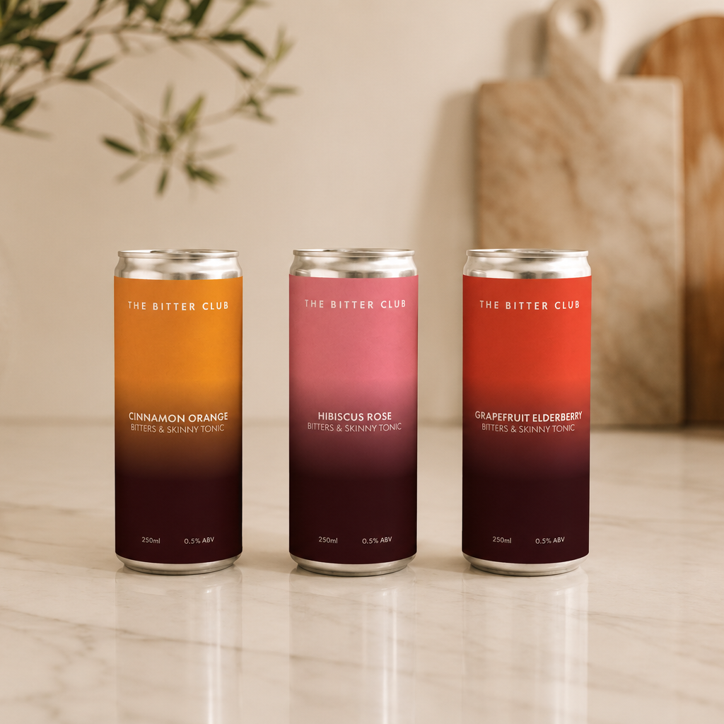 Cinnamon Orange Bitters & Skinny Tonic 250ml | The Bitter Club