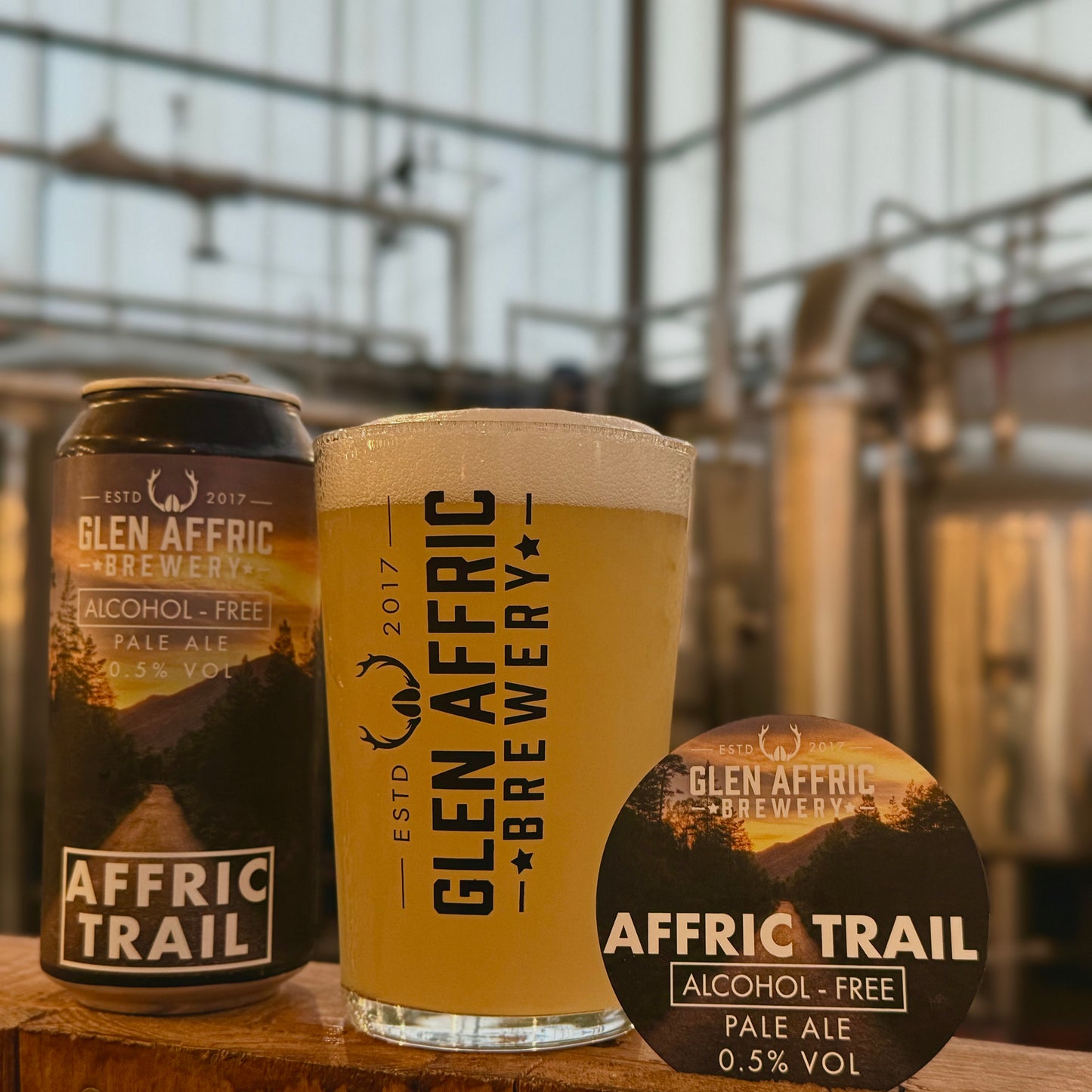Affric Trail Alcohol Free Pale Ale 440ml | Glen Affric Brewery | 0.5% ABV