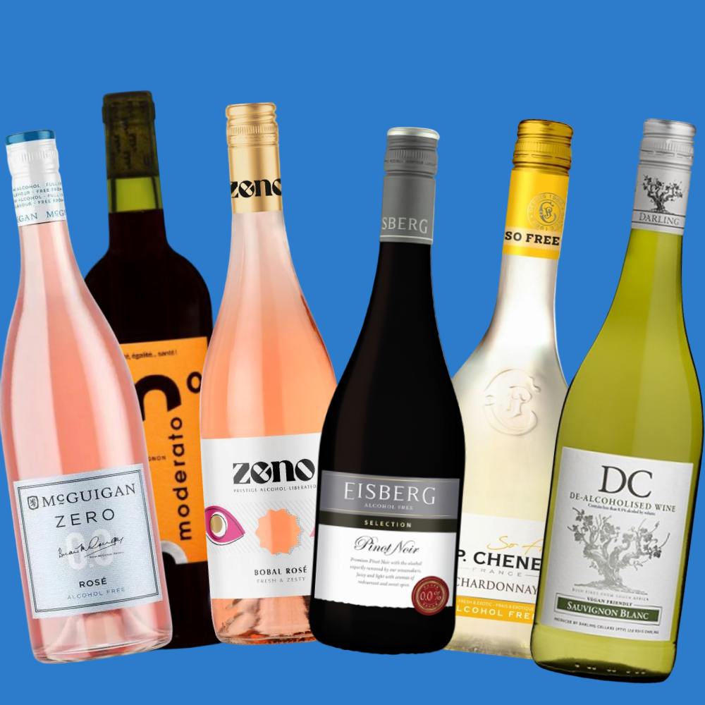 Wine O'clock' Alcohol Free 6 Wine Wise Pack