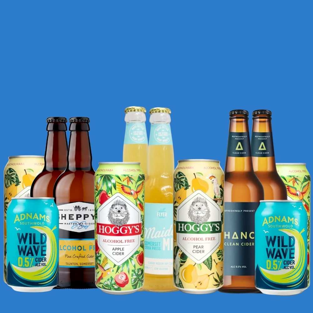 The Apple & Pear Alcohol Free Cider Discovery Pack (12 Drinks)