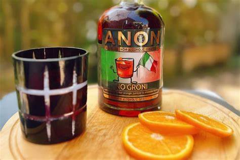 Anon Alcohol Free NoGroni (0% ABV) - Wise Bartender - Spirit