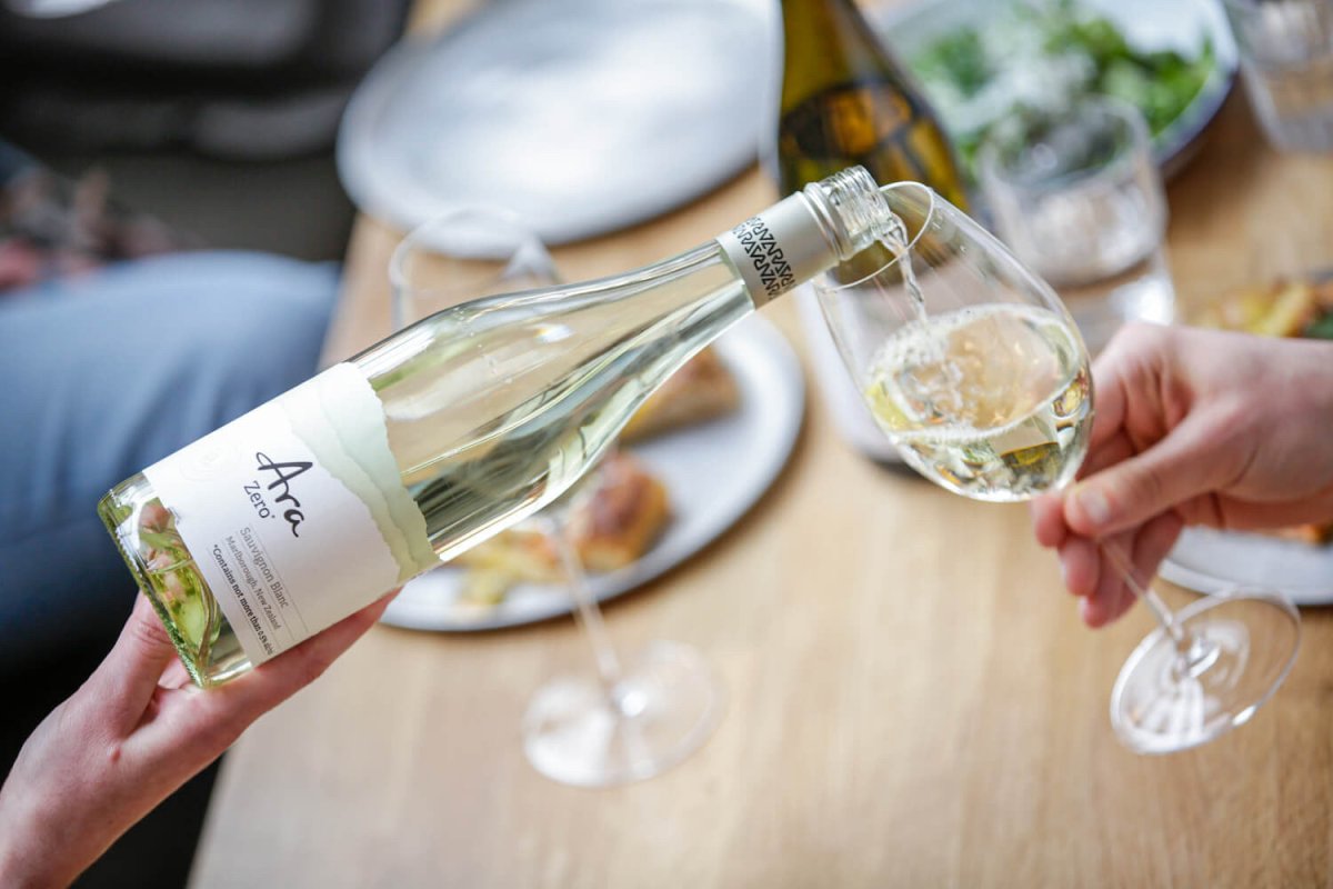 Ara Zero Marlborough Sauvignon Blanc Alcohol Free White Wine (0.5%ABV) - Wise Bartender - wine