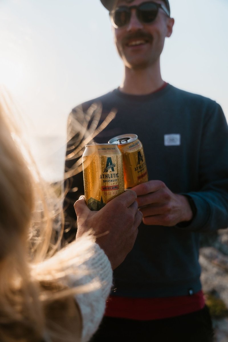 Athletic Brewing Company Upside Dawn Alcohol Free Pale Ale (0.5% ABV) - Wise Bartender - Beer