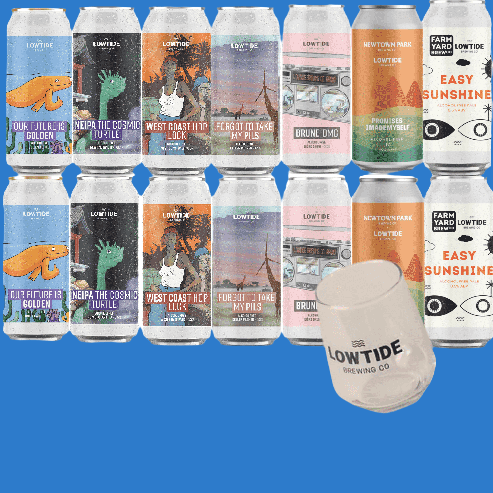 BelowBrewCo Mixed Alcohol Free 12 Beer Wise Pack - Wise Bartender - Mixed Pack