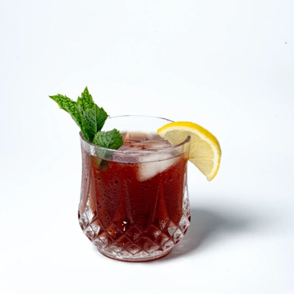 Bhangra Blends Punchy Pom 0% | Alcohol - Free Spiced Pomegranate Drink (250ml) - Wise Bartender - Functional