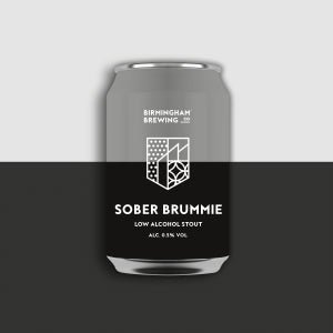 Birmingham Brewing Company Sober Brummie Stout (0.5% ABV) - Wise Bartender - Beer