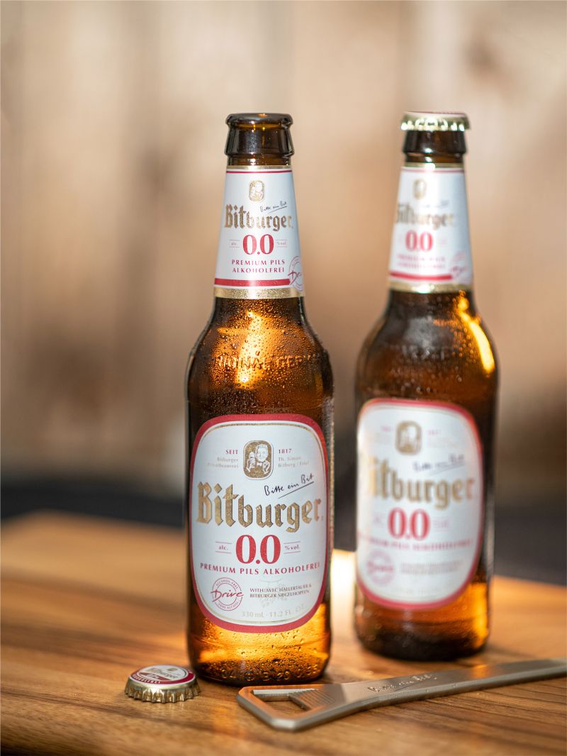 Bitburger Drive Non Alcoholic Pils(0%ABV) - Wise Bartender - Beer