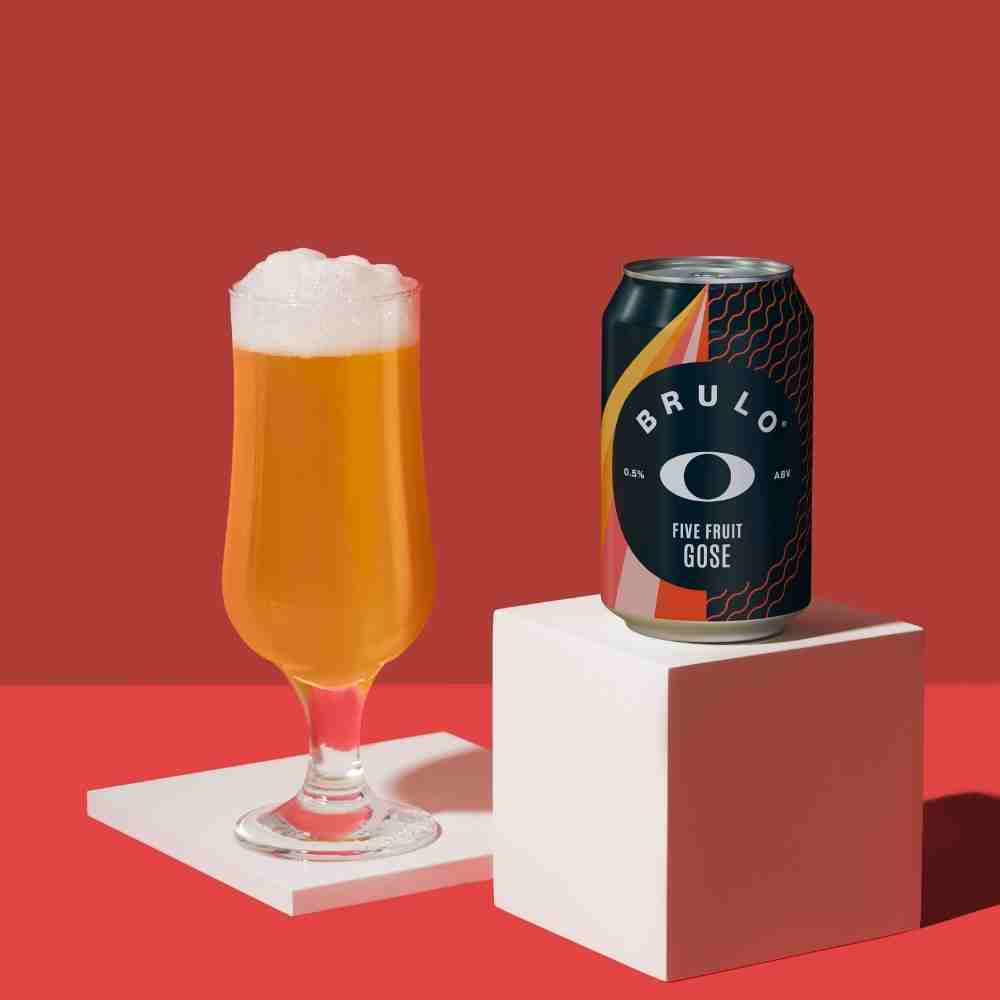 Brulo (Formerly Coast) Alcohol Free 5 Fruit Gose (0.5% ABV) - Wise Bartender - Beer