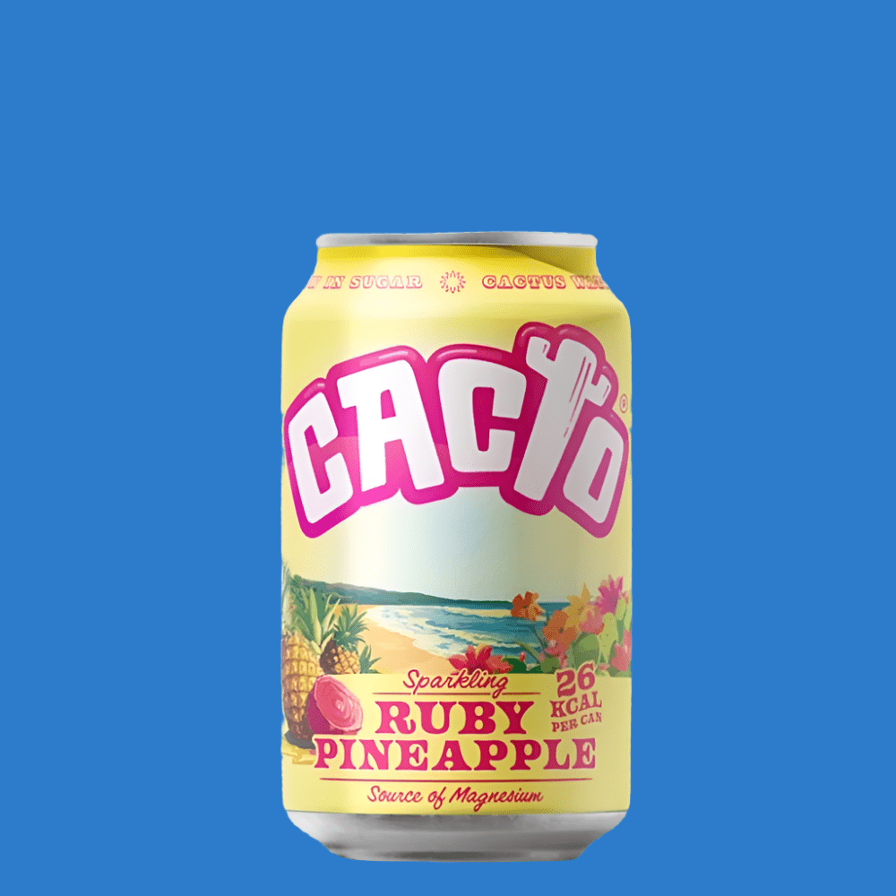 Cacto Drinks Sparkling Prickly Pear & Ruby Pineapple Cactus Water Soda (0.0% ABV) - Wise Bartender - Beer