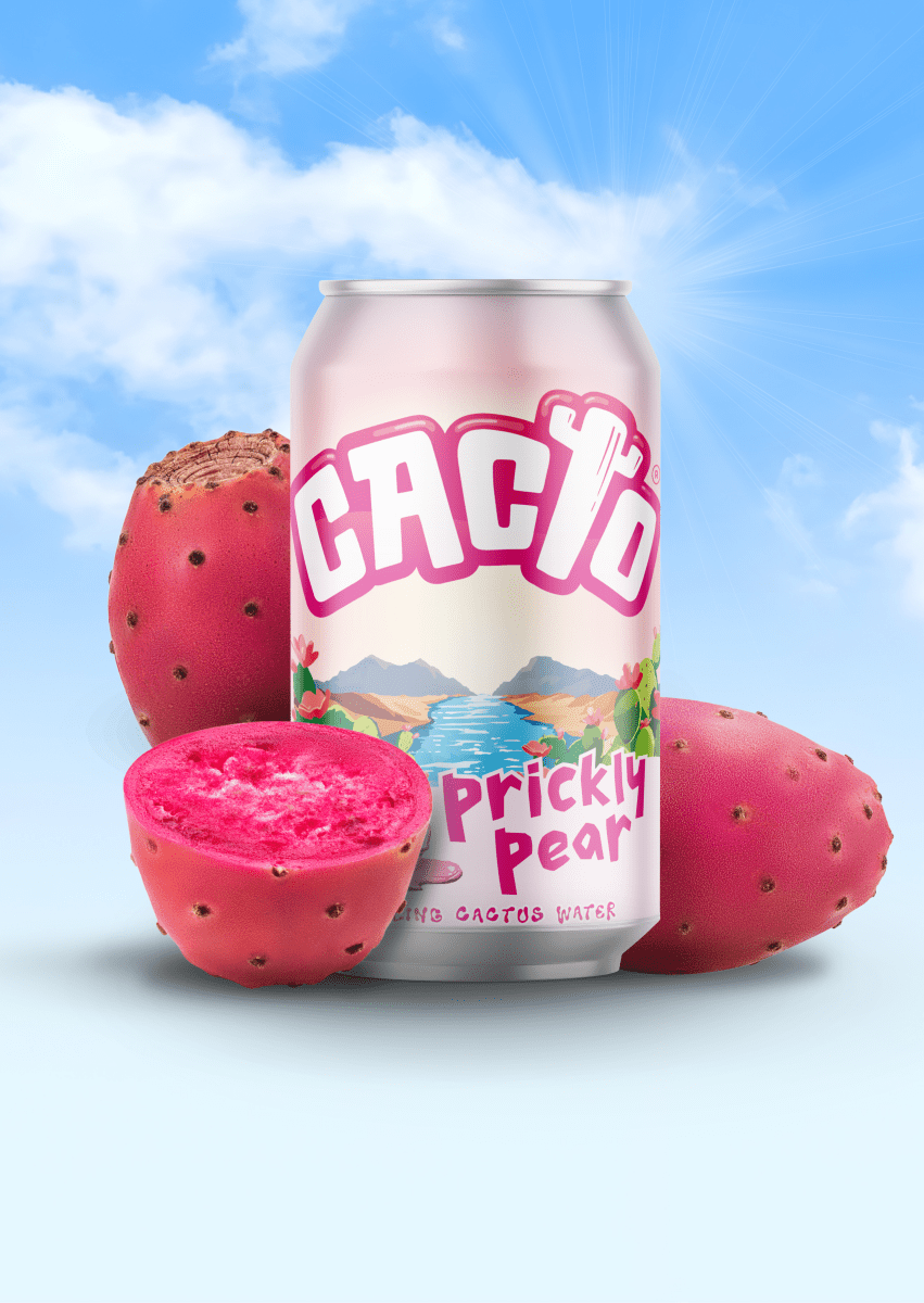 Cacto Drinks Sparkling Prickly Pear Soda (0.0% ABV) - Wise Bartender - Spirit