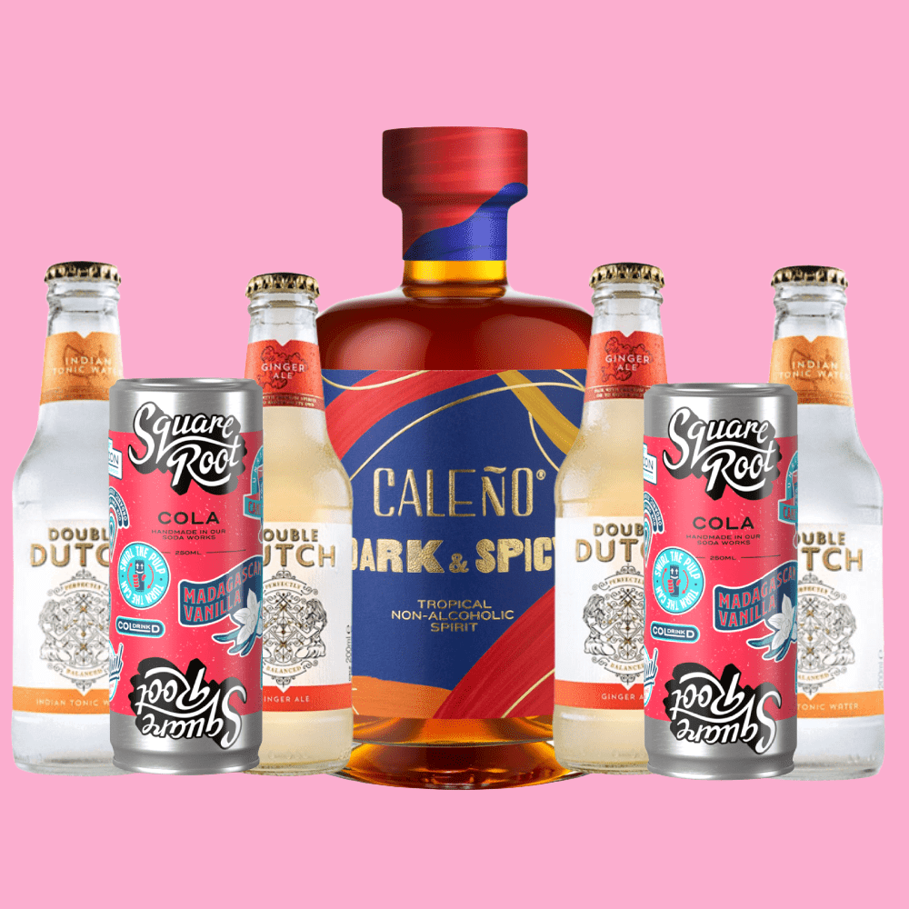 Caleno Alcohol Dark & Spicy Alcohol Free Rum Spirit (0% ABV) - Wise Bartender - Spirit