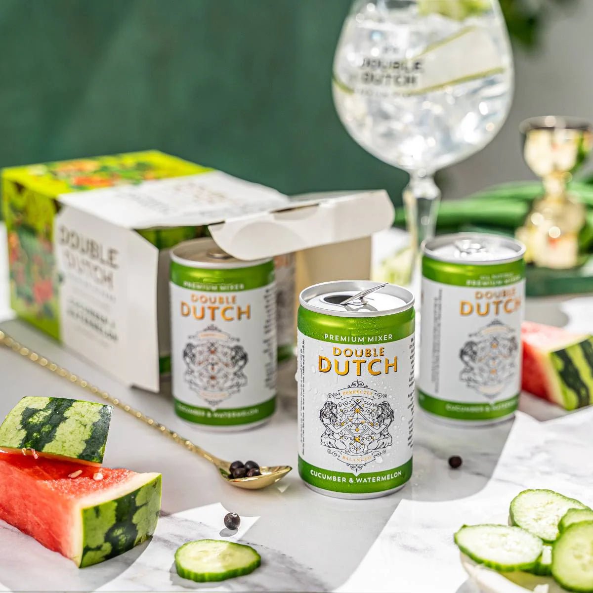 Double Dutch Cucumber & Watermelon Tonic - Wise Bartender - Spirit