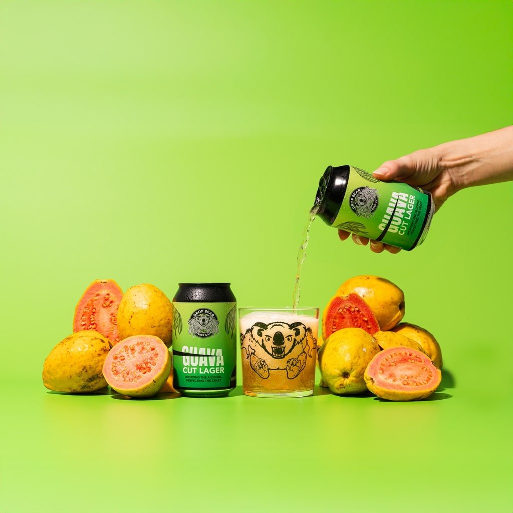 Drop Bear Beer Guava Cut Lager (0.5% ABV) - Wise Bartender - Beer