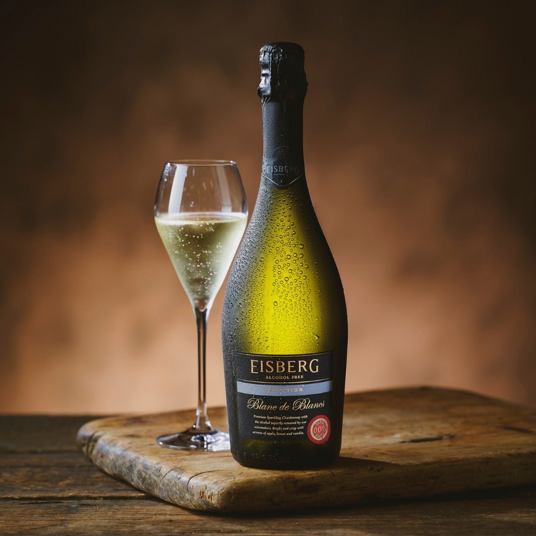 Eisberg Premium Blanc de Blanc Alcohol Free Sparkling Wine (0.0% ABV) - Wise Bartender - wine