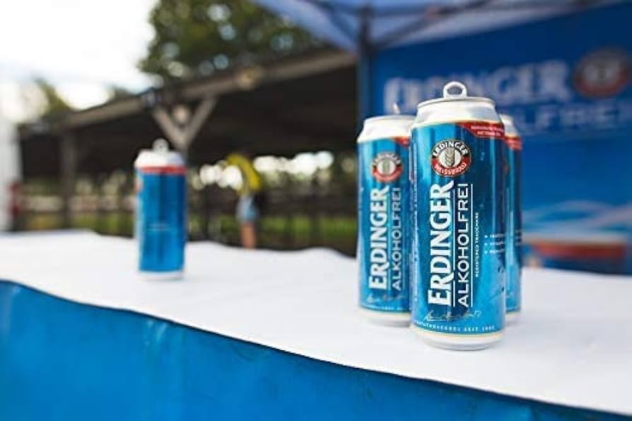 Erdinger Alkoholfrei Wheat Beer Can (0.5%ABV) - Wise Bartender - Beer