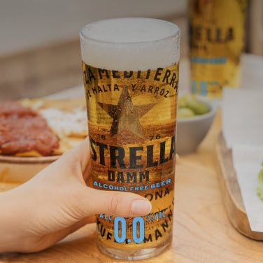 Estrella Damm Alcohol Free Lager (0%ABV) - Wise Bartender - Beer