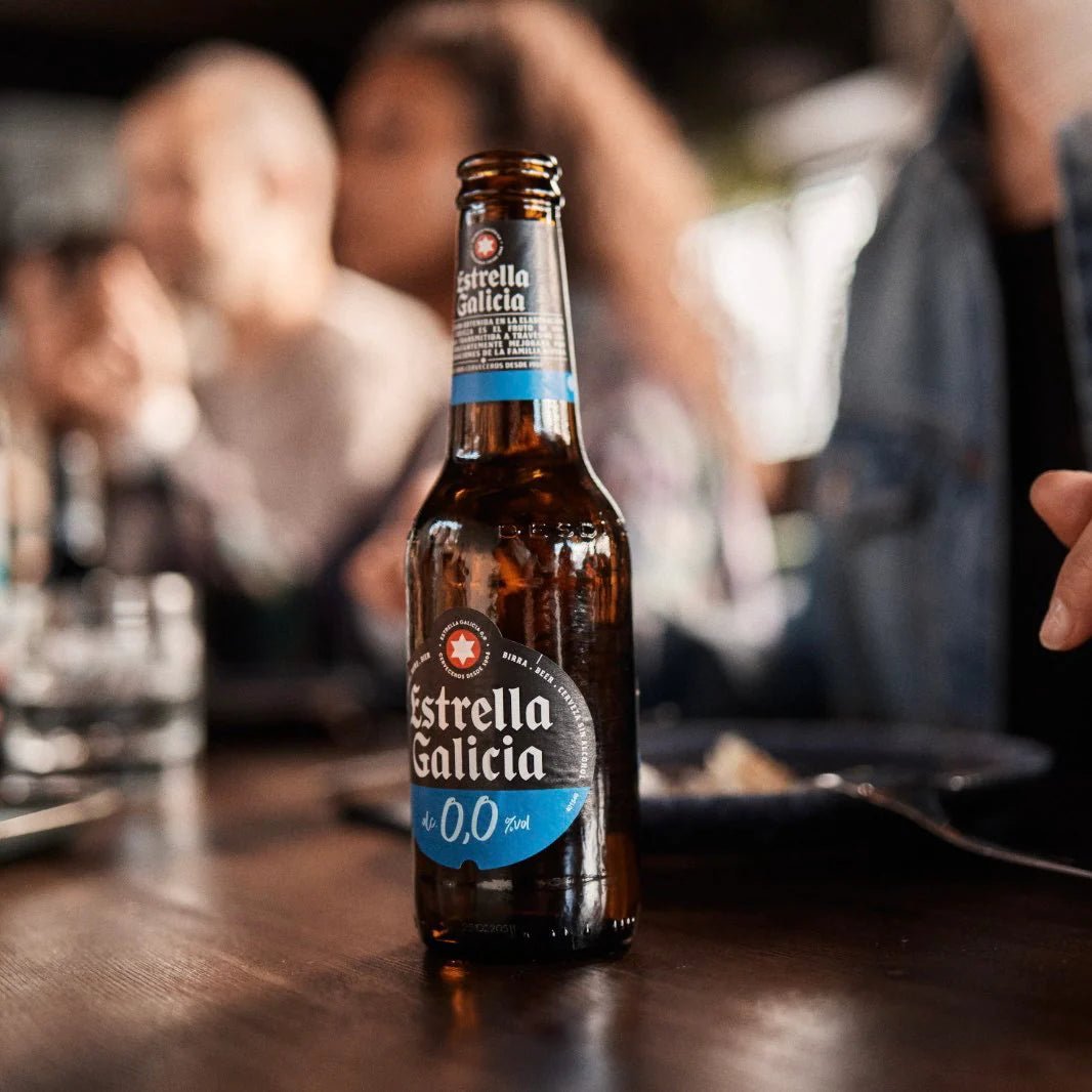 Estrella Galicia Alcohol Free Beer (0%ABV) - Wise Bartender - Beer