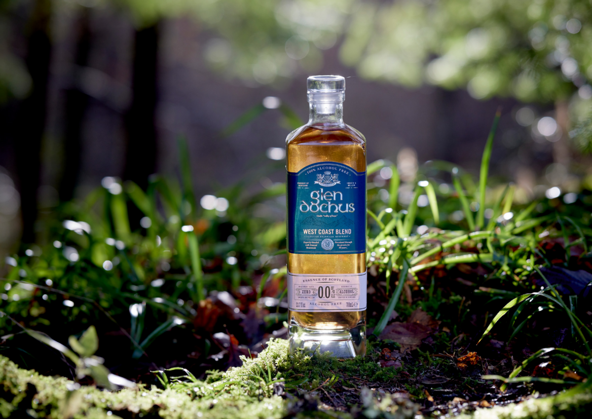 Glen Dochus West Coast Blend Alcohol - Free Whisky Alternative (0.0%ABV) - Wise Bartender - Spirit