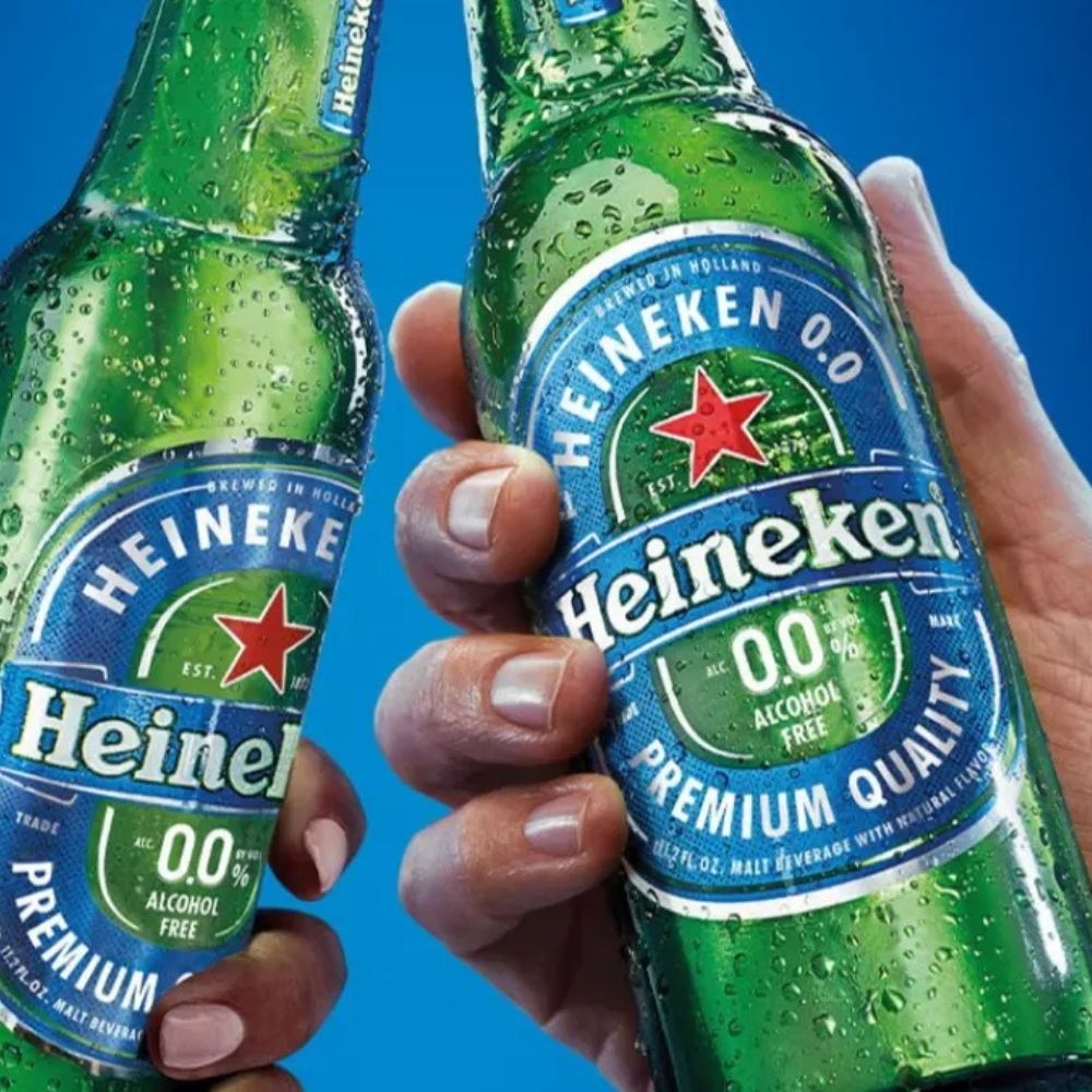 Heineken 0.0 Alcohol Free Beer (0% ABV) - Wise Bartender - Beer