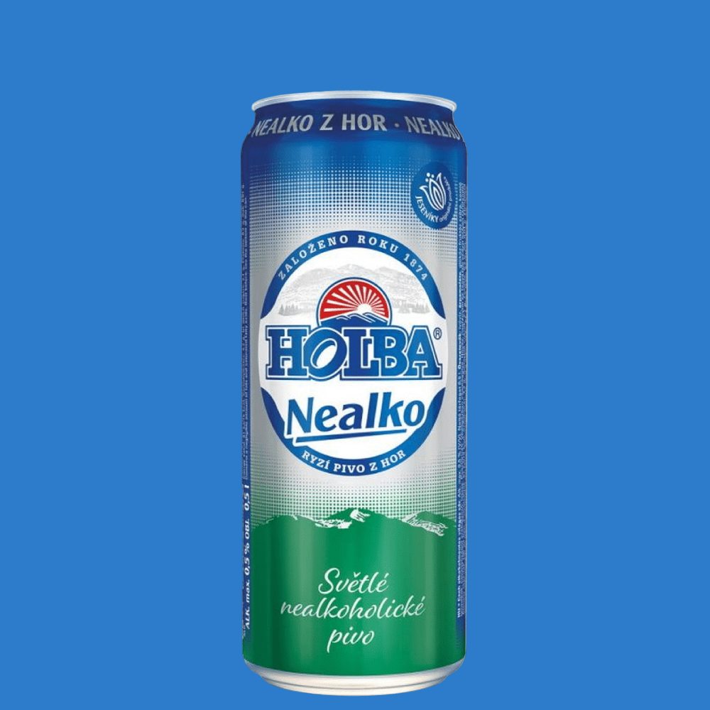 Holba Nealko Alcohol Free Pale Ale 500ml Can (0.5% ABV) - Wise Bartender - Beer