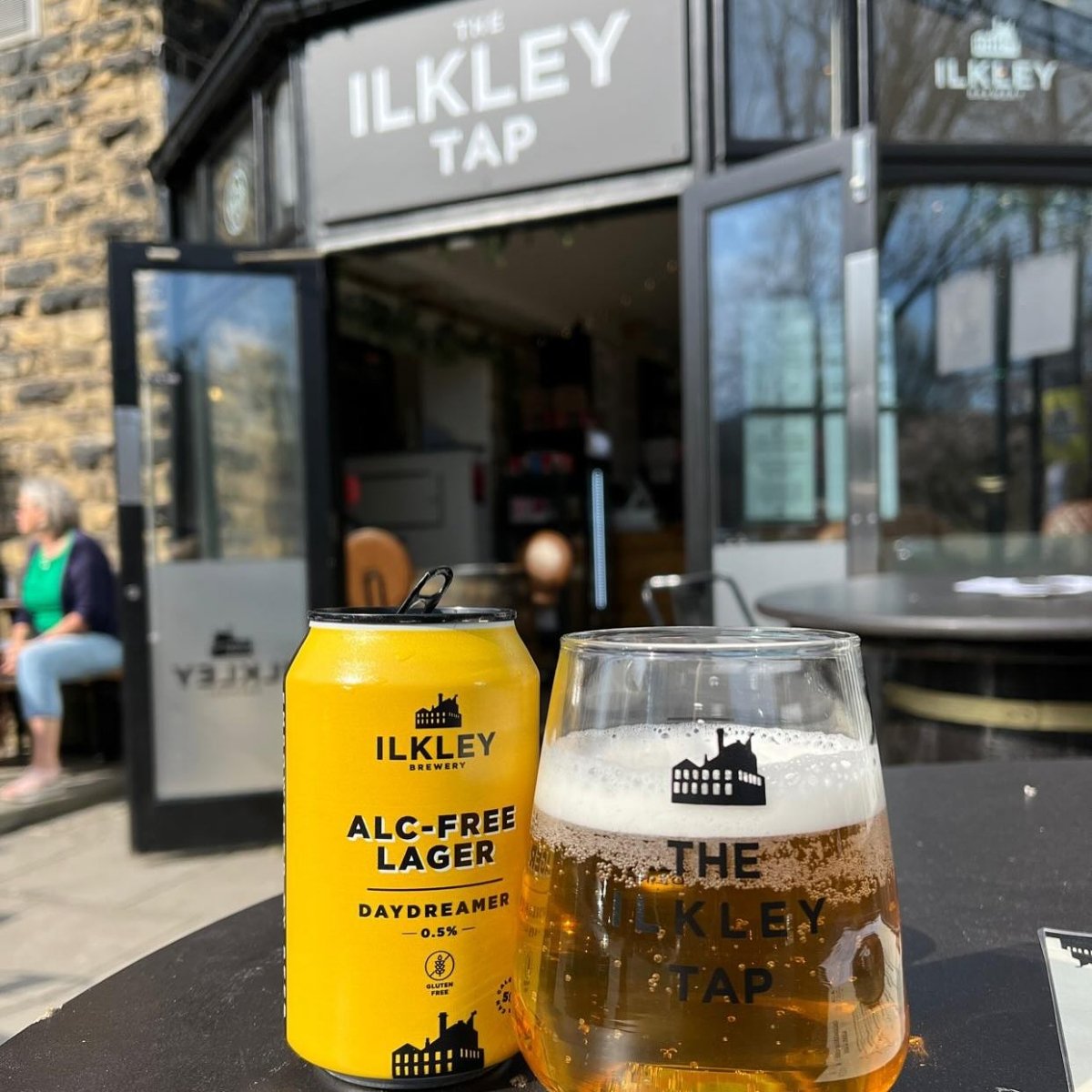 Ilkley Brewery 'Daydreamer' Alcohol Free Lager (0.5% ABV) - Wise Bartender - Beer