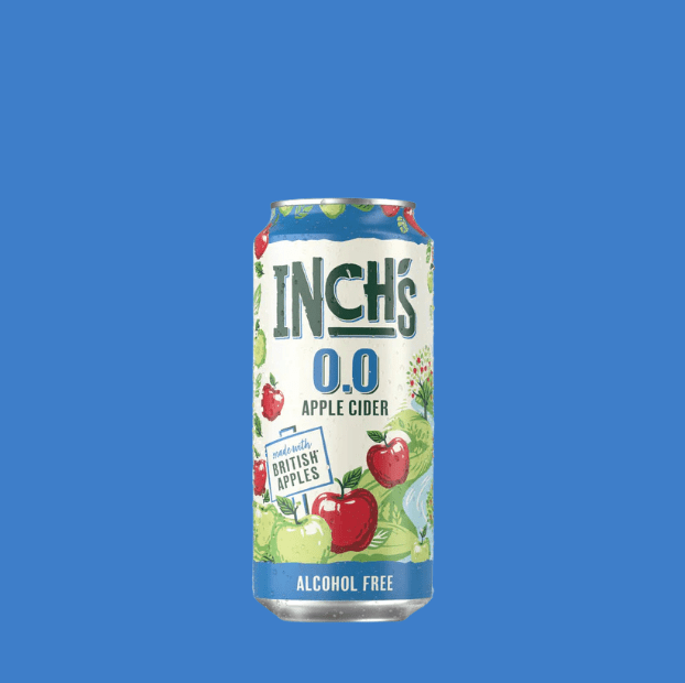 Inch’s 0.0 Alcohol‑Free Apple Cider | Crisp British Apple Cider | 440ml Can - Wise Bartender - Cider