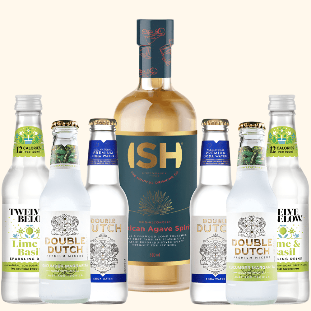 Ish Mexican Agave Alcohol Free Tequila Spirit (0.5% ABV) - Wise Bartender - Spirit