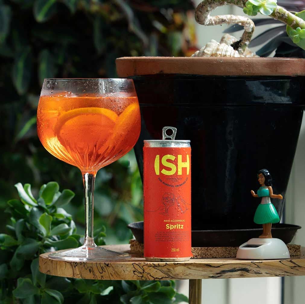 Ish Spirits Alcohol Free Spritz Cocktail (0.5% ABV) - Wise Bartender -