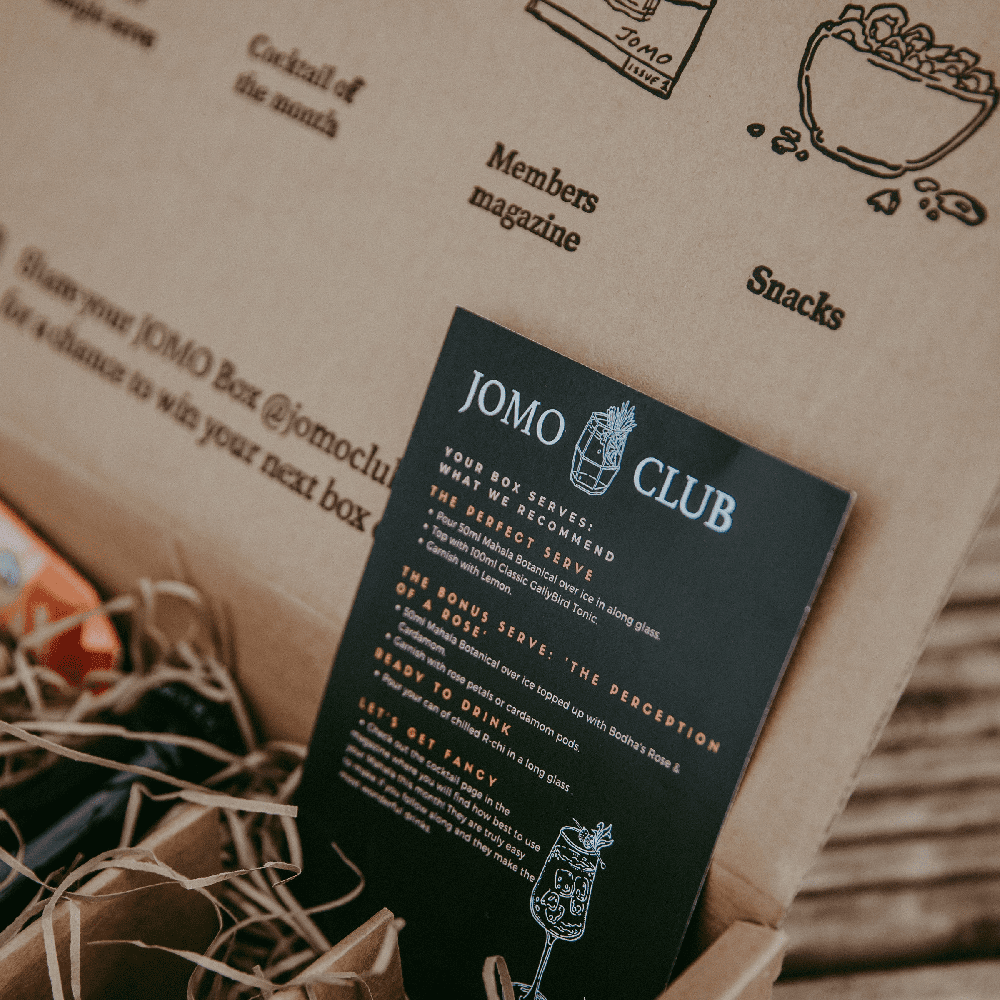JOMO Club Monthly Box (Delivery Included) - Wise Bartender - Spirit