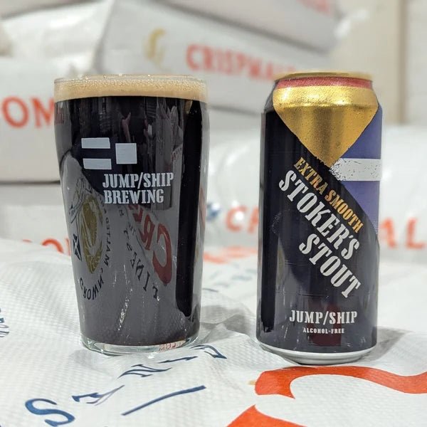 Jump Ship Stoker’s Extra Smooth Nitro Stout | 0.5% ABV - Wise Bartender - Beer