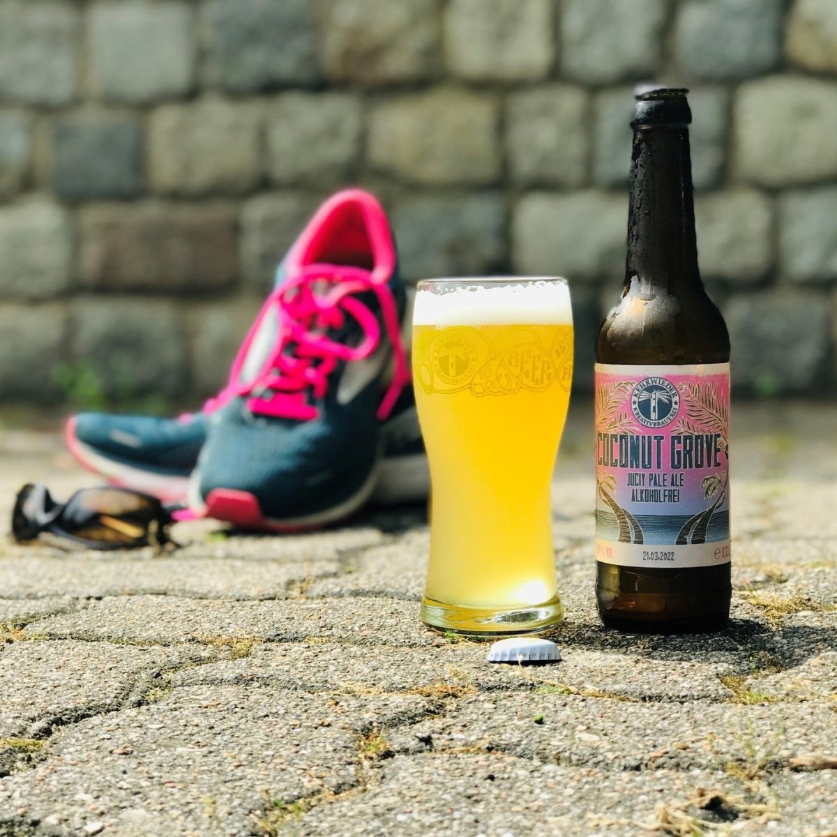 Kehrwieder 'Miami Grove' Alcohol Free Juicy Pale Ale (0.5% ABV) - Wise Bartender - Beer