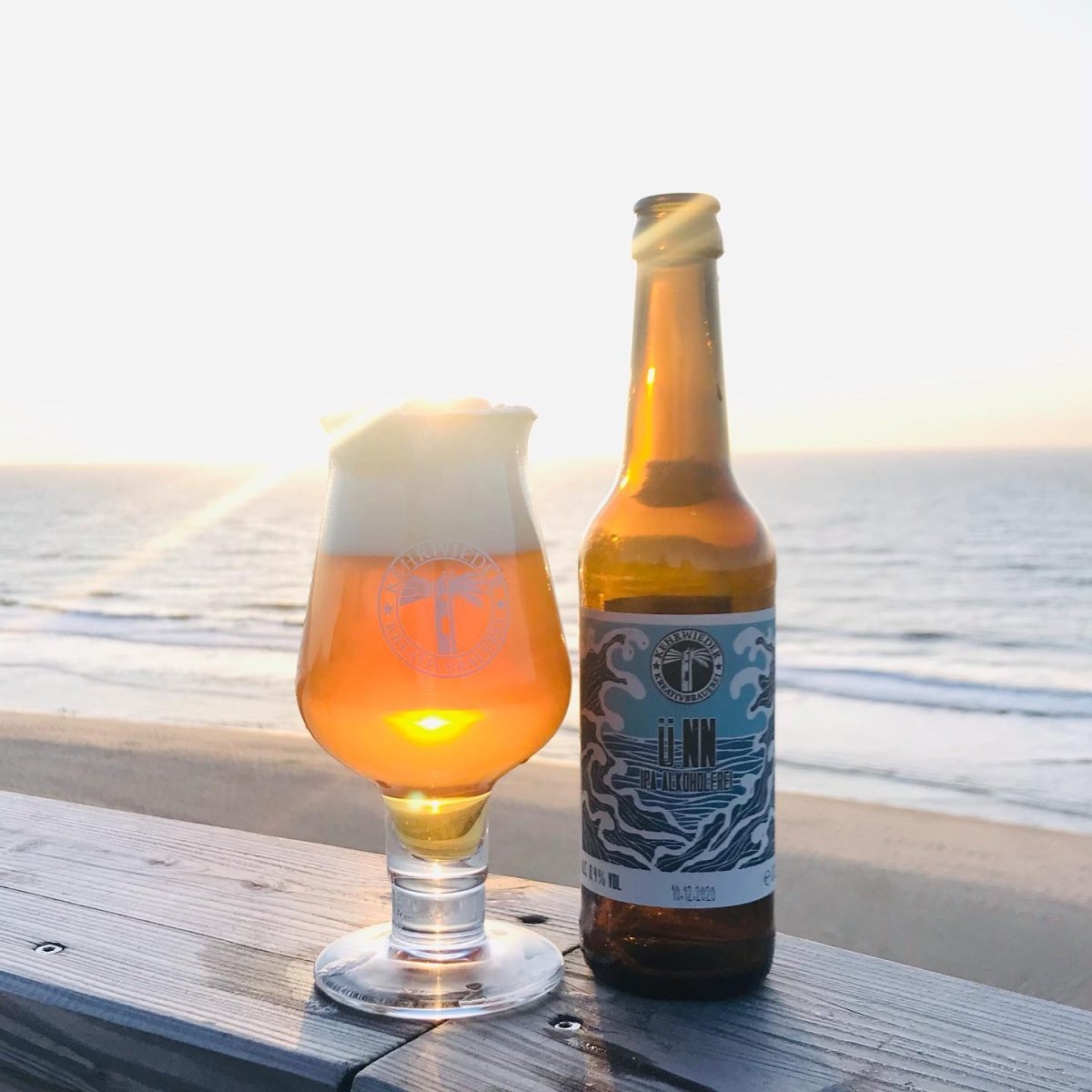 Kehrwieder 'überNormalNull (ü.NN)'Alcohol Free IPA (0.4% ABV) - Wise Bartender - Beer