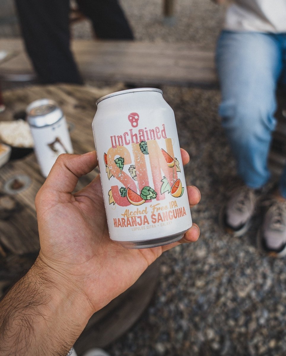 La Pirata Brewing 'Unchained' Alcohol Free Blood Orange IPA (0.5% ABV) - Wise Bartender - Beer