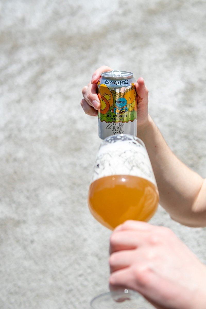 Lervig No Worries Mango Alcohol Free Beer (0.5% ABV) - Wise Bartender - Beer