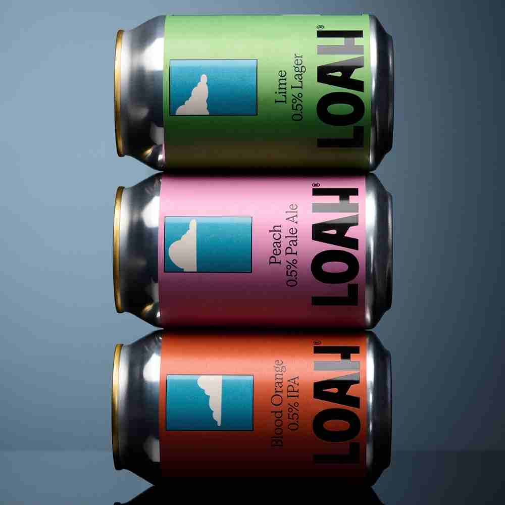 LOAH Blood Orange IPA | Alcohol - Free Beer 0.5% ABV - Wise Bartender - Beer