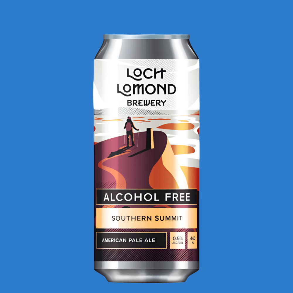 Loch Lomond Brewery 'Southern Summit' Alcohol Free American Pale Ale (0.5%) - Wise Bartender - Beer