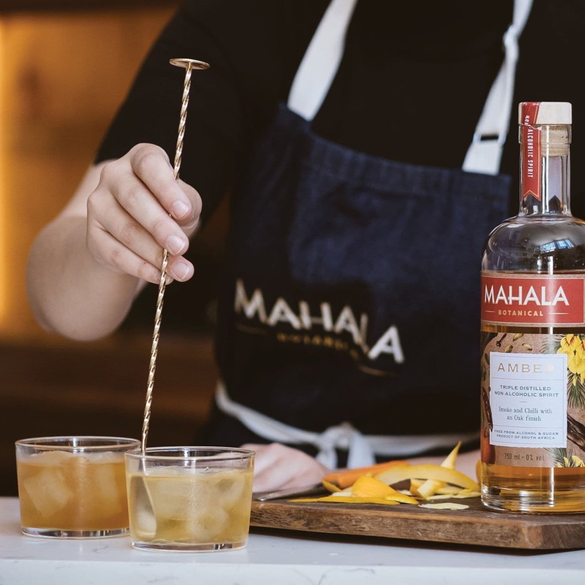 Mahala Amber Alcohol Free Spirit (0% ABV) - Wise Bartender - Spirit