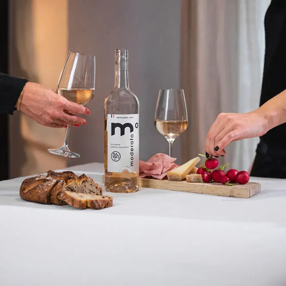 Moderato Cabernet Sauvignon - Colombard - Cuvée Originale Alcohol Free Rosé (0.0%ABV) - Wise Bartender - wine