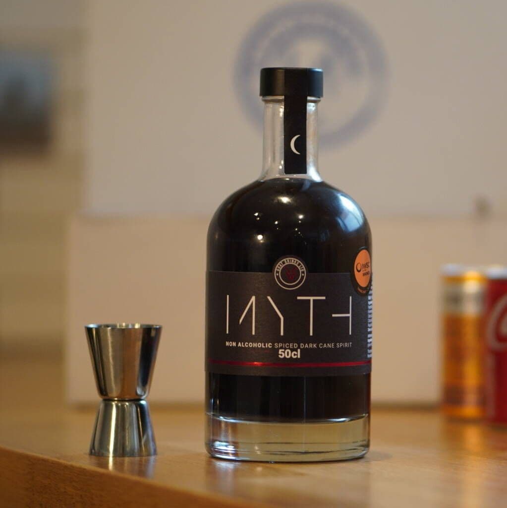 Myth Spiced Dark Cane Alcohol Free Spirit (0% ABV) - Wise Bartender - Spirit