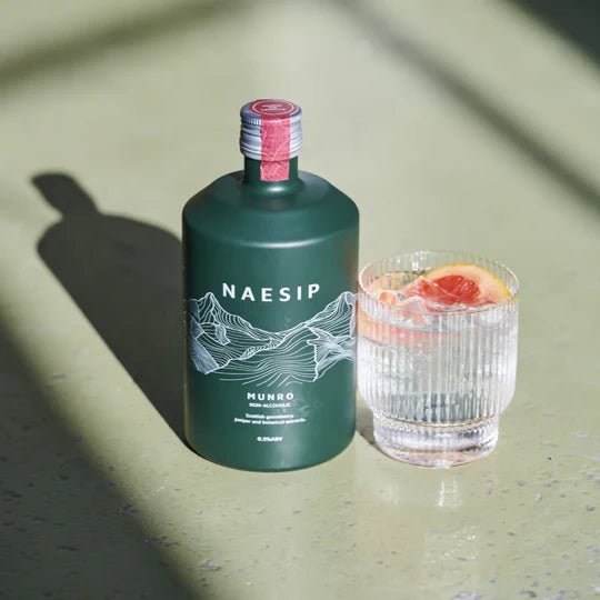 Naesip 'Munro' Alcohol Free Spirit - Natures Gin & Tonic (<0.5% ABV) - Wise Bartender - Spirit