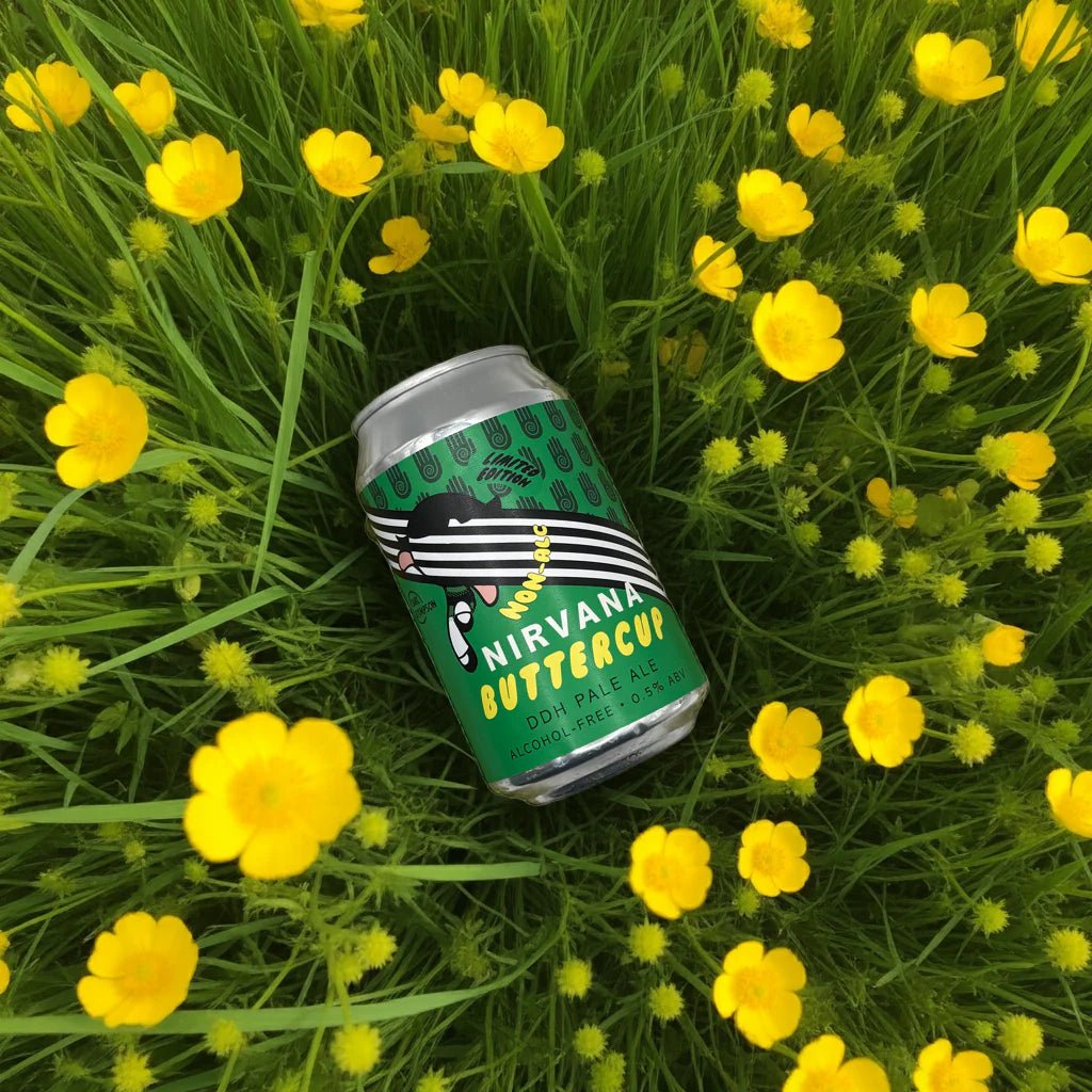 Nirvana 'Buttercup' Alcohol Free DDH Pale Ale (0.5% ABV) - Wise Bartender - Beer