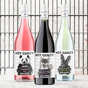 Not Guilty Alcohol Free 3 Bottle Mixed Case - Wise Bartender - wine
