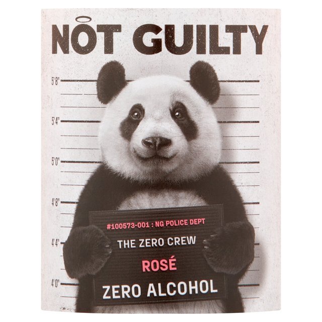 Not Guilty Alcohol Free Rosé Wine (0.05% ABV) - Wise Bartender - wine