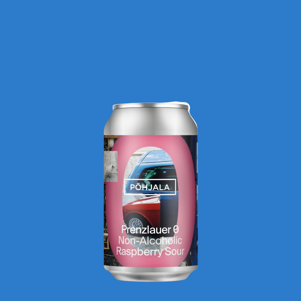 Pohjala Prenzlauer Berg Alcohol Free Raspberry Sour (0.5% ABV) - Wise Bartender -