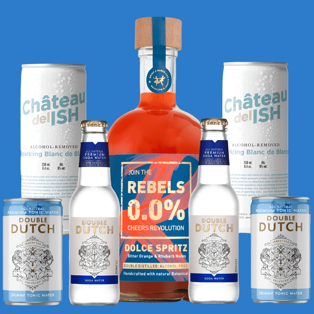 Rebels Dolce Spritz Alcohol Free Aperitif Alternative (0.0% ABV) - Wise Bartender - Spirit