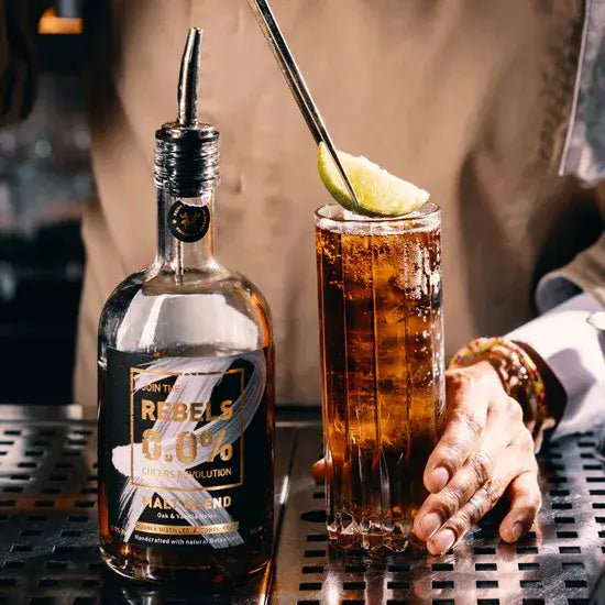 Rebels Malt Blend Alcohol Free Whiskey/ Bourbon Alternative (0.0% ABV) - Wise Bartender - Spirit