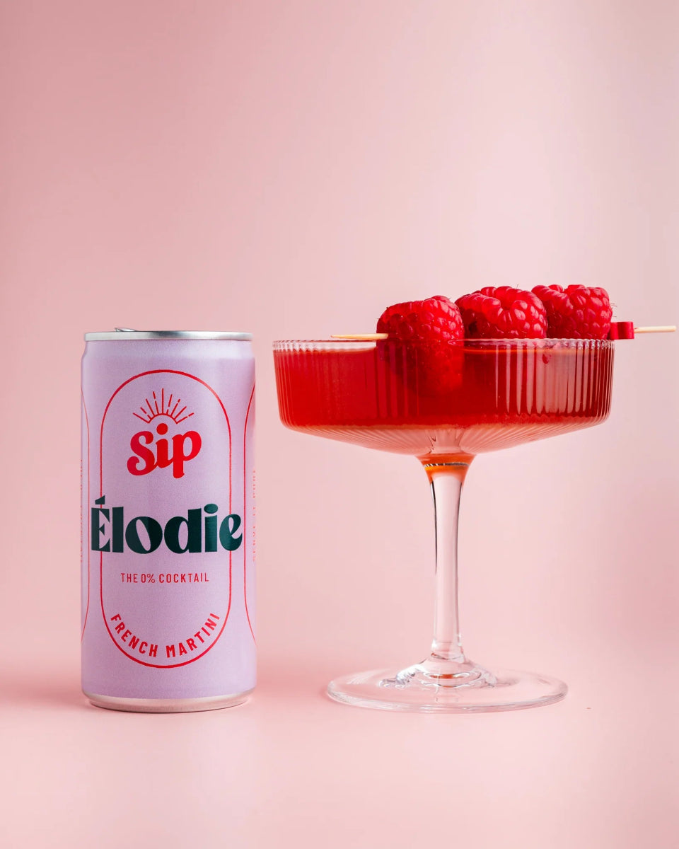 Sip Cocktails 'French Martini' Alcohol Free Cocktail (0.0% ABV) - Wise Bartender - Spirit