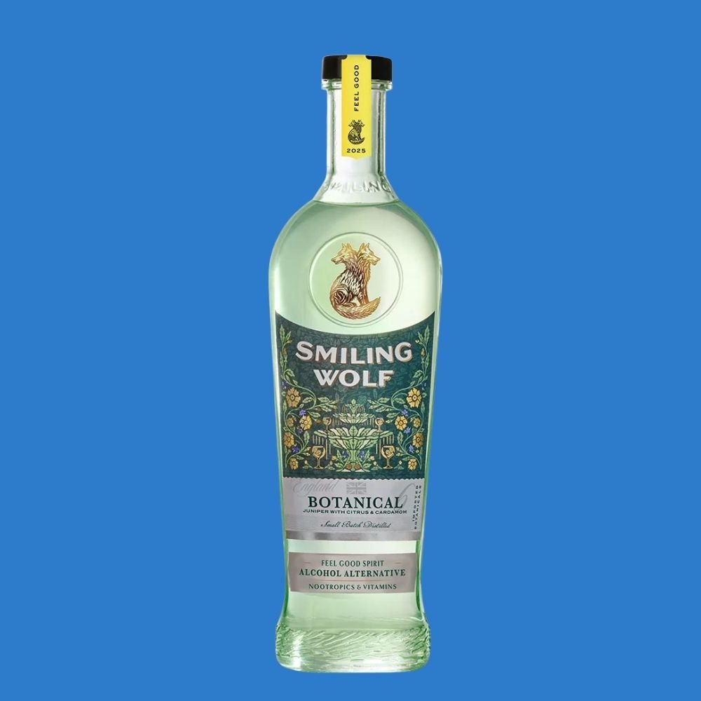 Smiling Wolf Botanical Alcohol-Free Gin Alternative | 0.0% ABV - Wise Bartender - Spirit