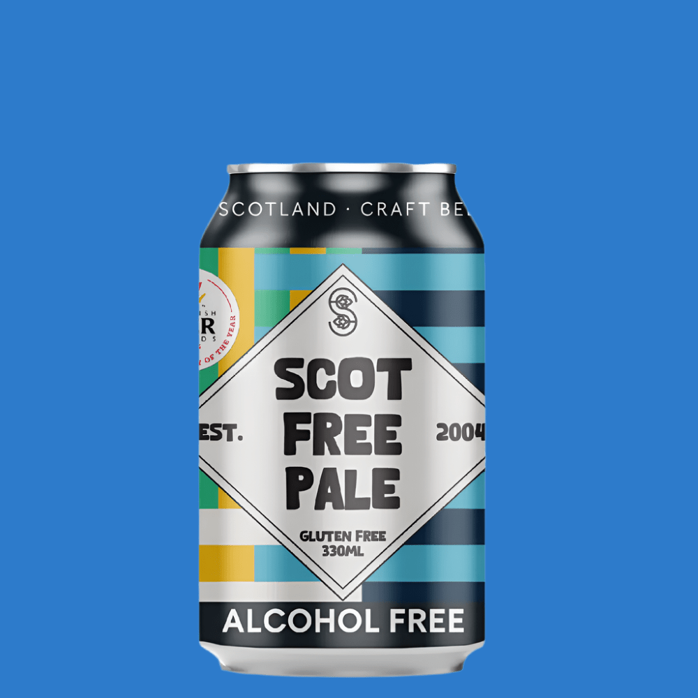 Stewart Brewing 'Scot Free Pale' Alcohol Free Ale (0.5% ABV) - Wise Bartender - Beer